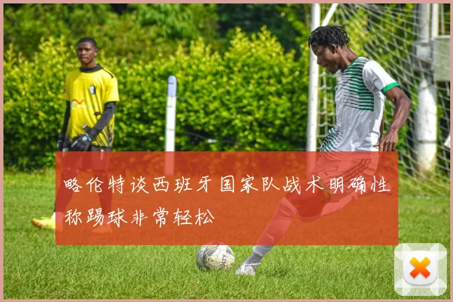 略伦特谈西班牙国家队战术明确性称踢球非常轻松
